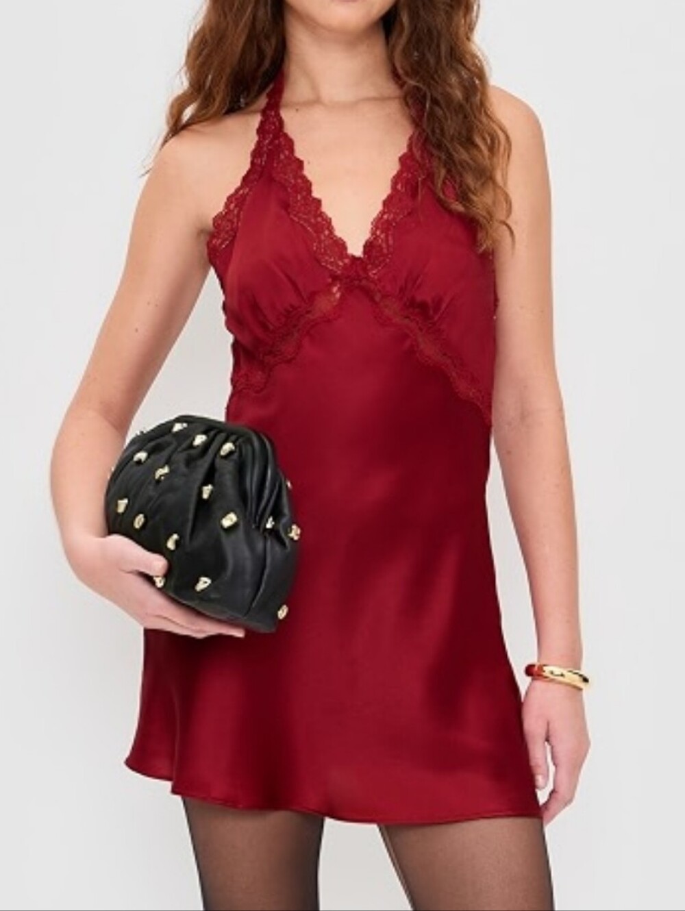 Reformation Monica Mini Silk Dress